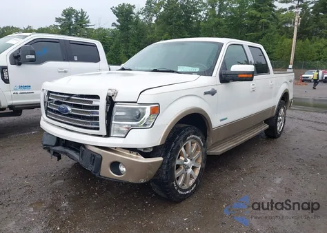 2014 Ford F-150 King Ranch z USA, uszkodzony, nr VIN 1FTFW1ET2EKD65437